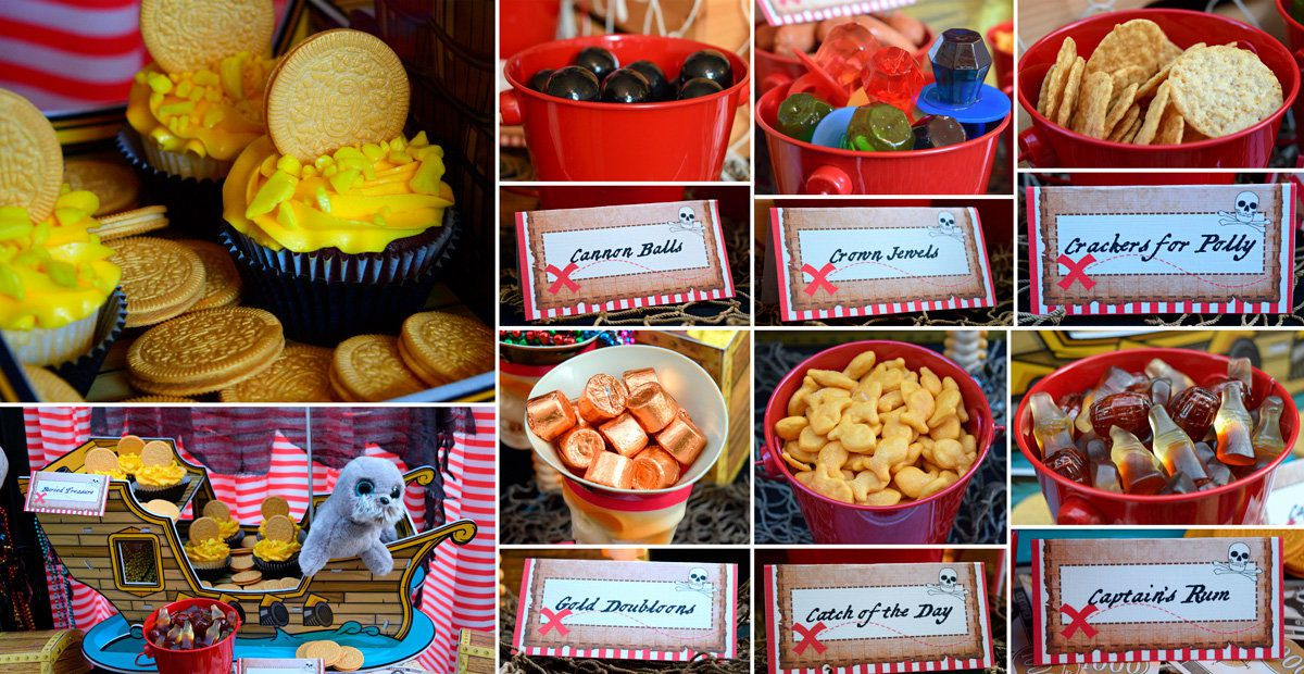 Pirate Party Food Ideas
 Pirate Party Ideas