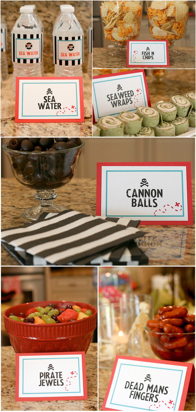 Pirate Party Food Ideas
 Part 2 of 2 Ahoy Pirate Party Details