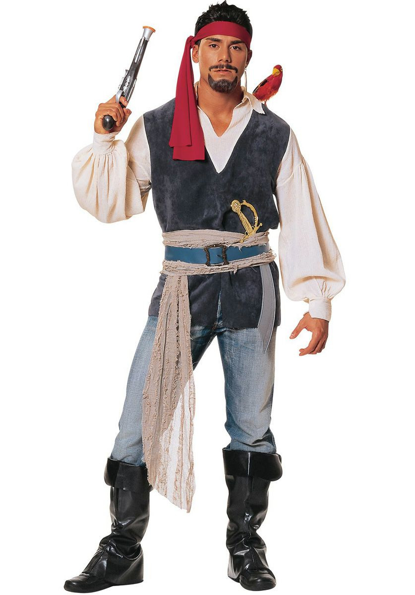 Pirates DIY Costumes
 Pirate Captain Deluxe Costume Pirates & Wenches