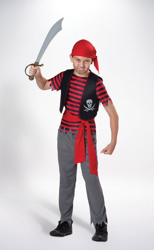 Pirates DIY Costumes
 Rustic Pirate Costume Kids Halloween Costumes