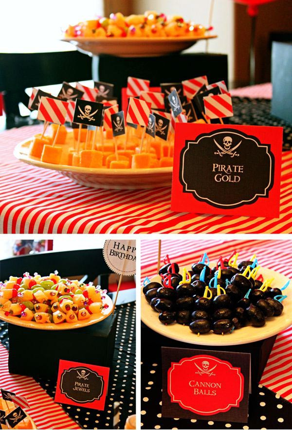 Pirates Party Food Ideas
 Pirate Party Food Ideas