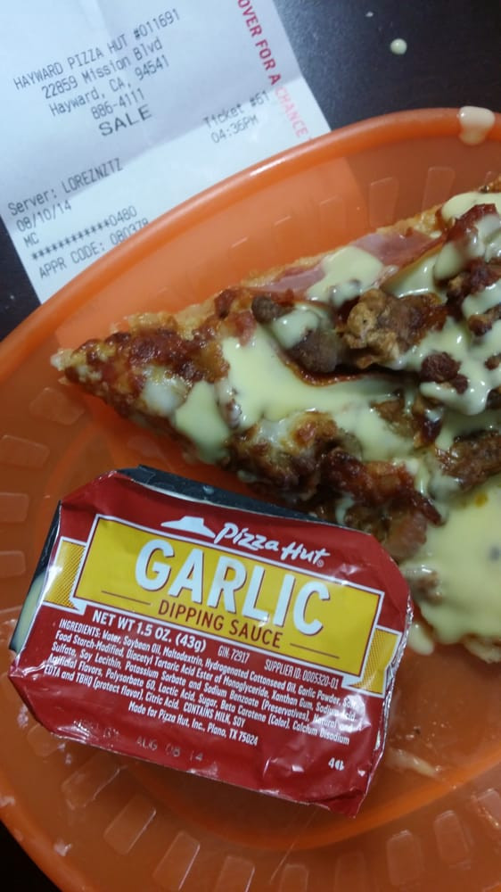 Pizza Hut Garlic Sauce
 Expired garlic dipping sauce Store refuse to replace the