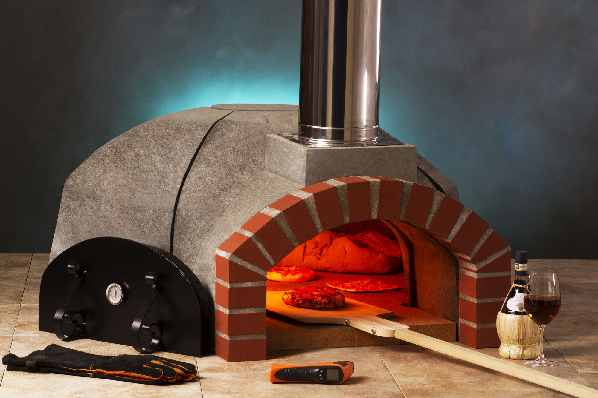 Pizza Oven Kit DIY
 Forno Bravo Premio2G FP2G100 DIY Wood Fired Pizza Oven