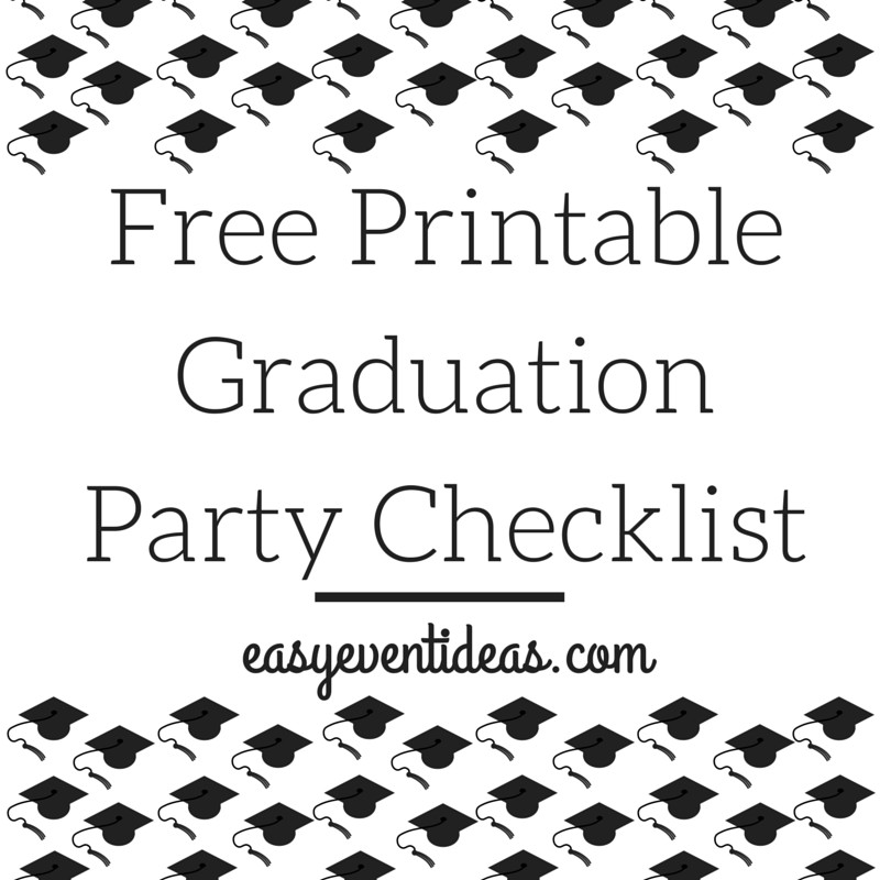 Planning A Graduation Party Ideas
 graduation – Easy Event Ideas