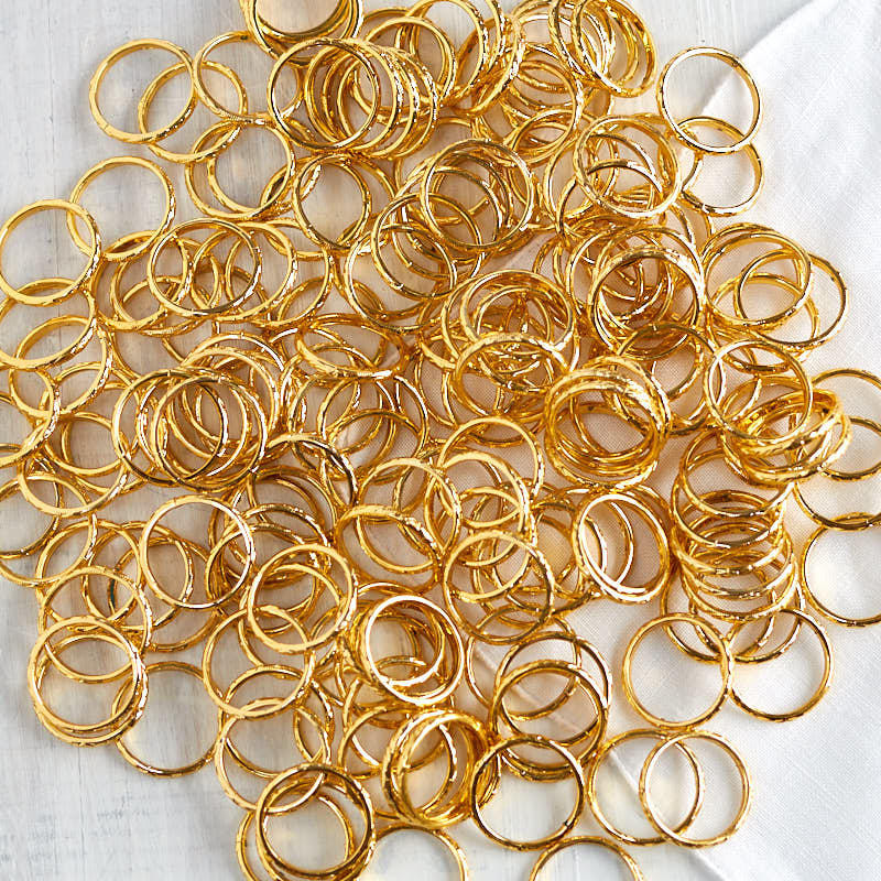 Plastic Wedding Rings
 Plastic Gold Favor Rings Sale Wedding Supplies