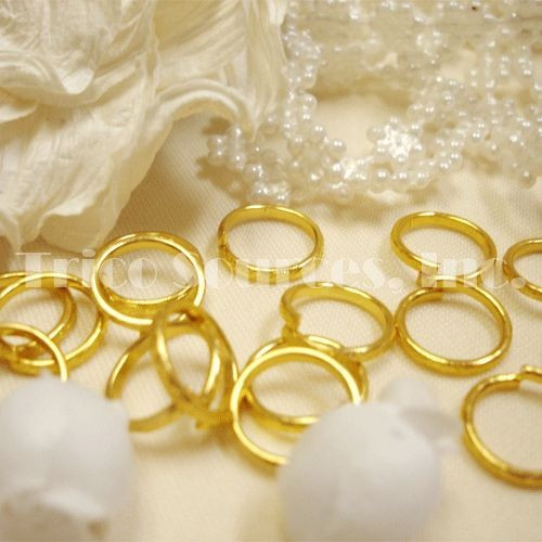Plastic Wedding Rings
 Trico Sources Inc Plastic Wedding Ring Gold 0 5