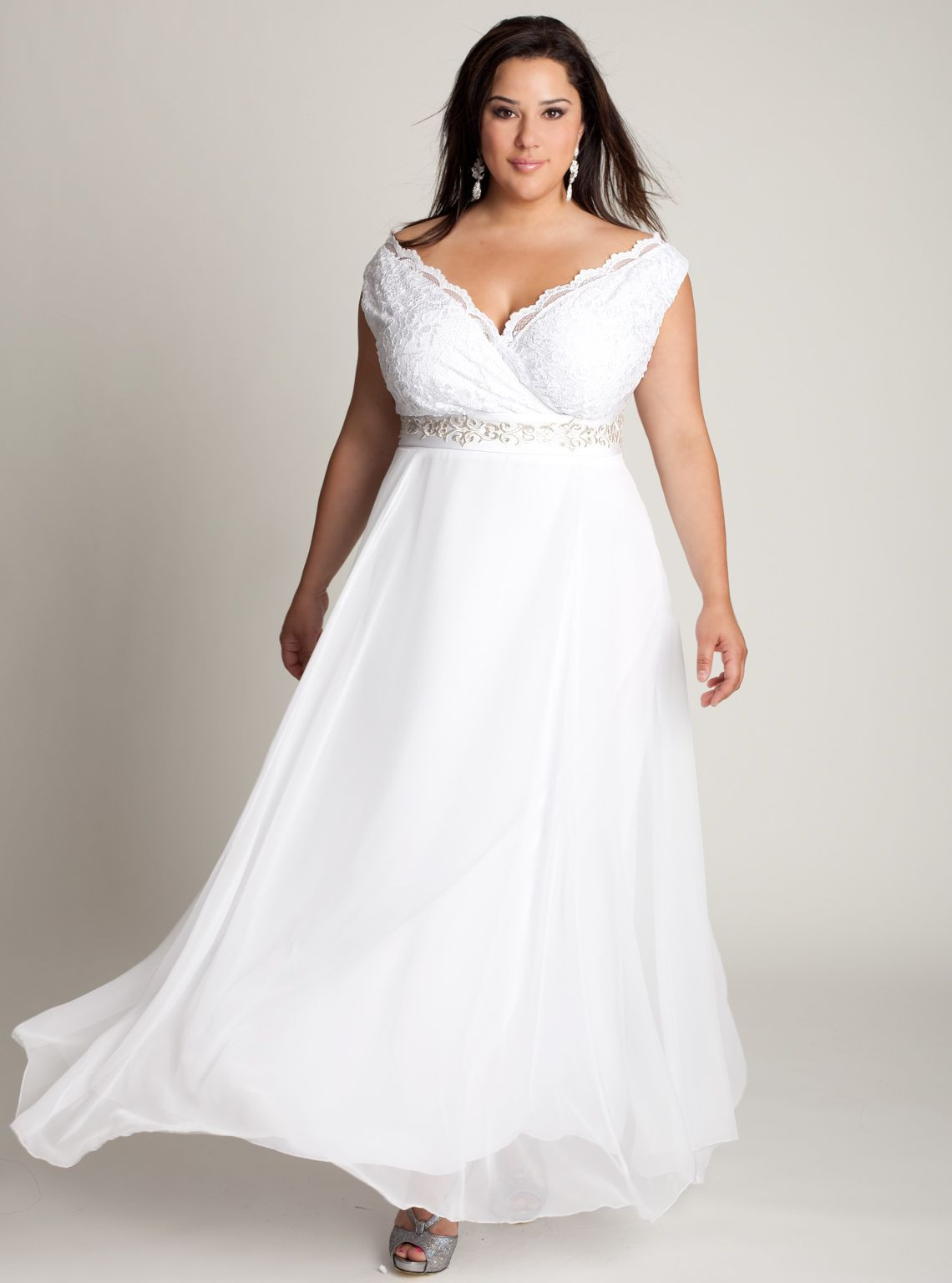 Plus Size Casual Wedding Dresses
 summer outdoor casual wedding dresses for plus size