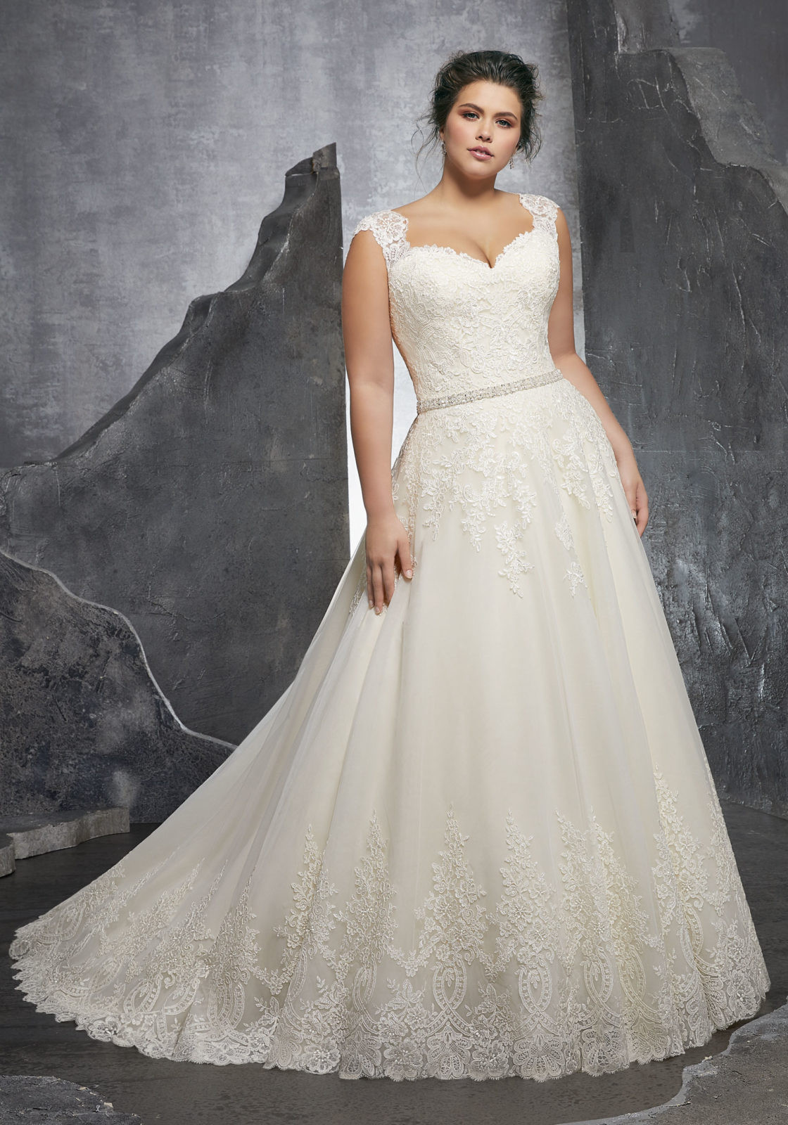 Plus Size Dresses For Wedding
 Kenley Plus Size Wedding Dress Style 3232