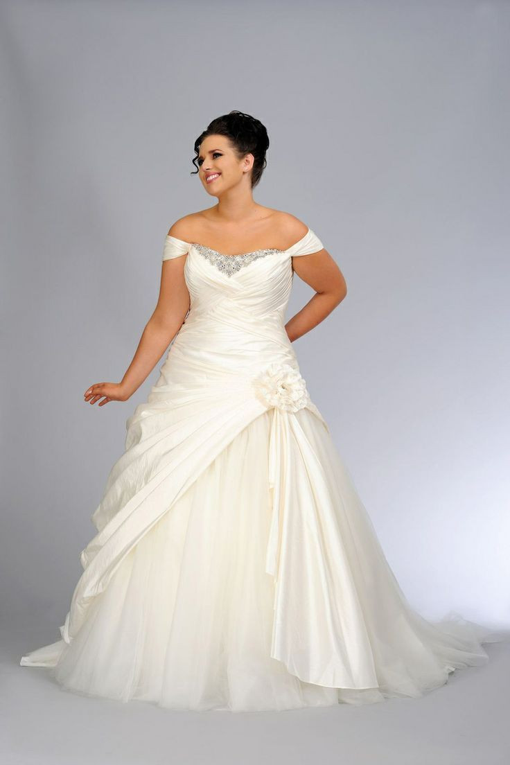 Plus Size Dresses For Wedding
 Beautiful Second Wedding Dress For Plus Size Bride