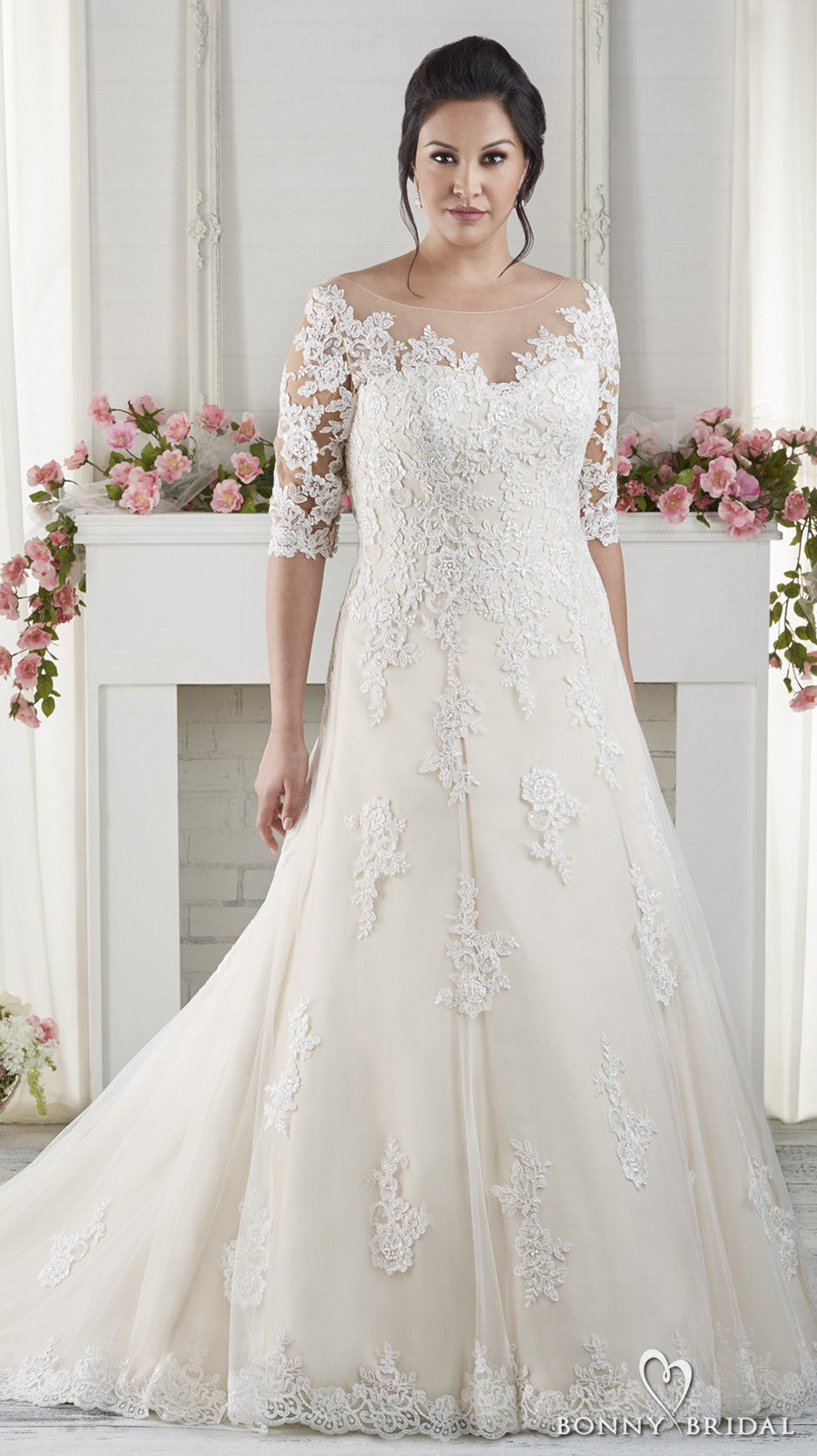 Plus Wedding Gowns
 Bonny Bridal Wedding Dresses — Unfor table Styles for