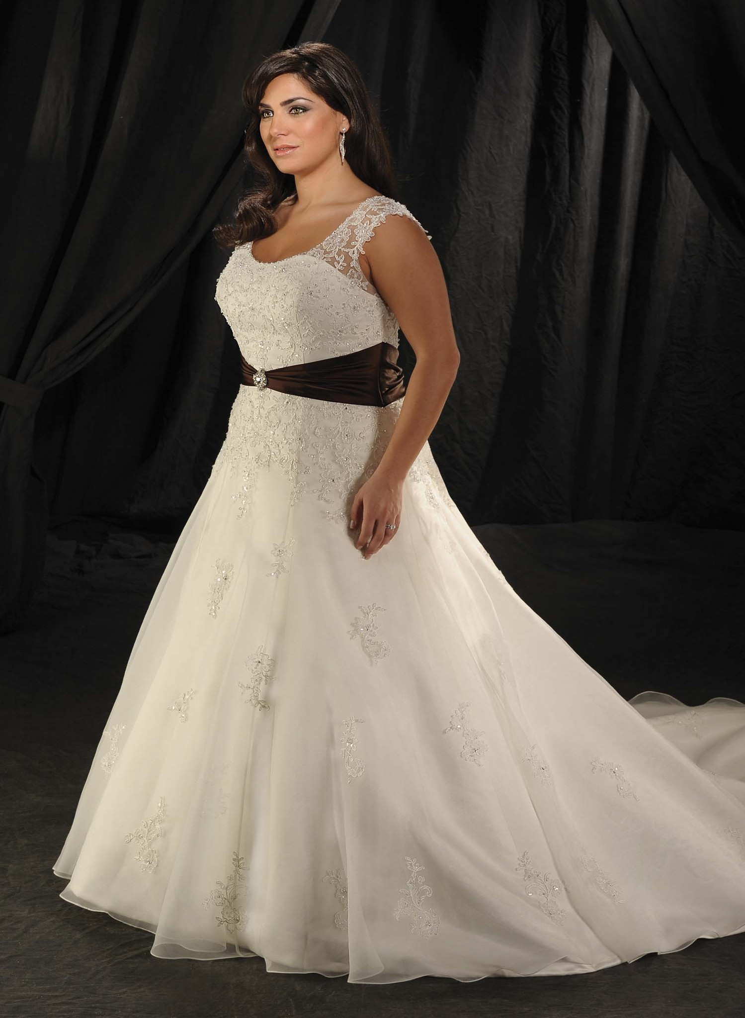 Plus Wedding Gowns
 The Wedding Dress Guide for Full figured Brides