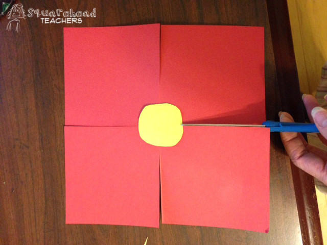 Poinsettia Craft For Kids
 Paper Poinsettias Christmas Craft