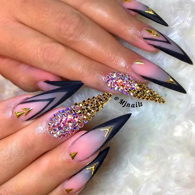 Pointy Nail Ideas
 Fantastic Ideas For Your Pointy Nails