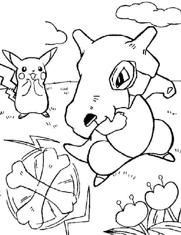 Pokemon Coloring Pages For Kids
 Fun Craft for Kids Pokemon coloring pages