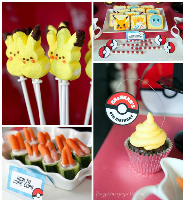 Pokemon Party Food Ideas
 I Choose You Pikachu Throw A Pokemon Party B Lovely