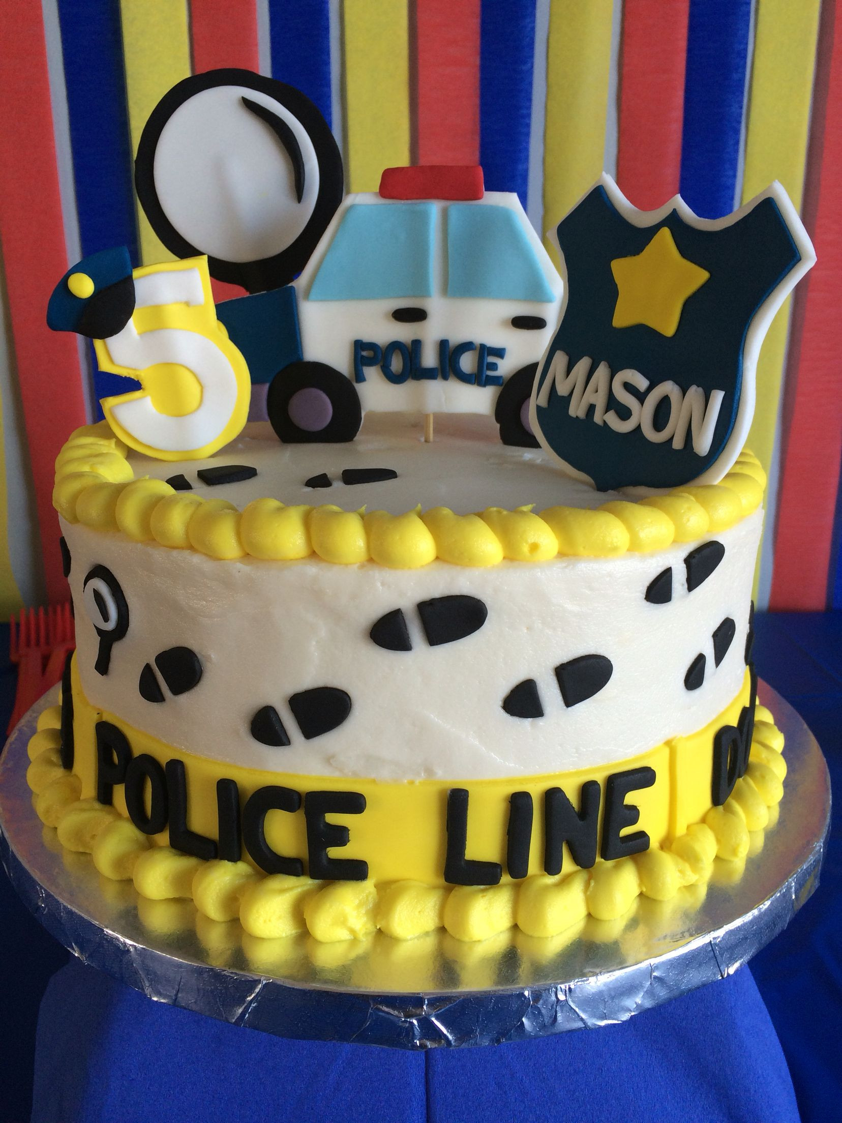 Police Birthday Party Ideas
 Southern Blue Celebrations POLICE LAW ENFORCEMENT CAKES