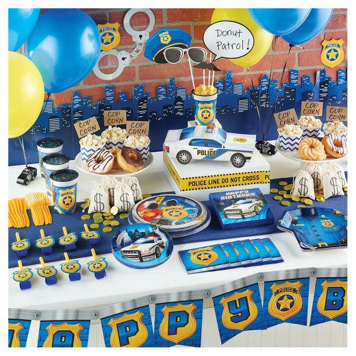Police Birthday Party Ideas
 Police Birthday Party Supplies Collection Tar