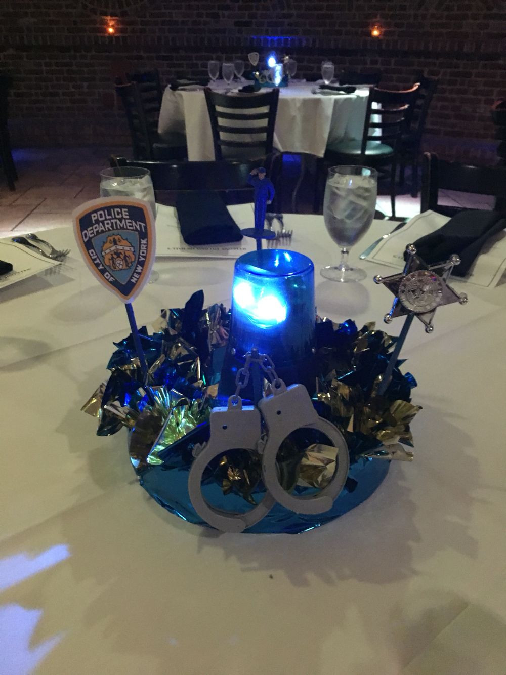 Police Graduation Party Ideas
 Centerpieces for police academy graduation …
