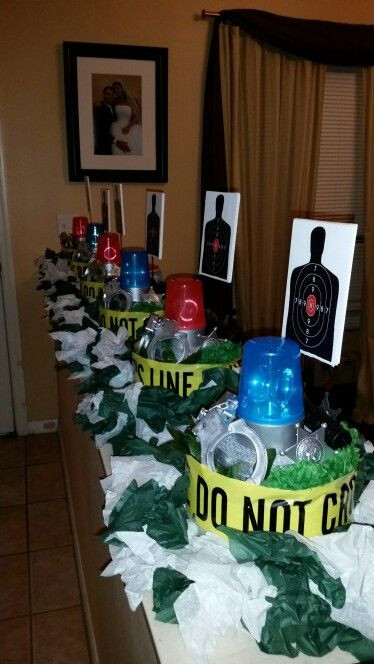 Police Officer Retirement Party Ideas
 Centerpieces for my dad s retirement party retired
