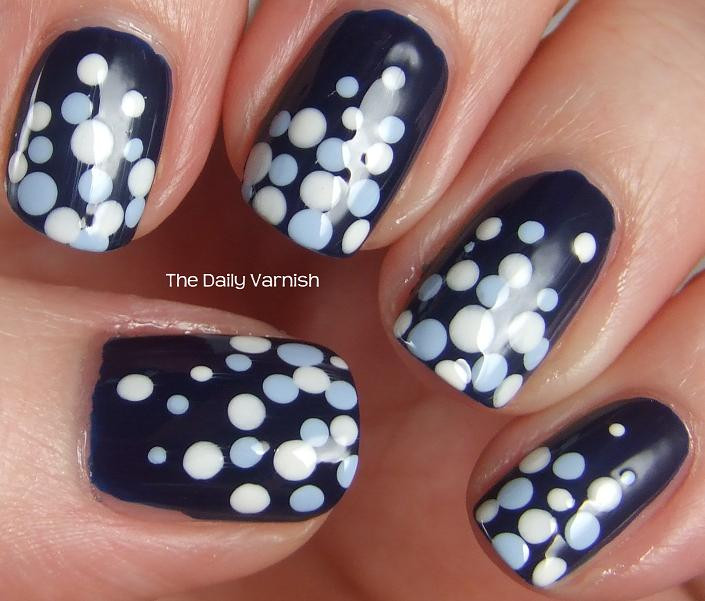 Polka Dot Nail Art
 Nail Art Polka Dot Fade