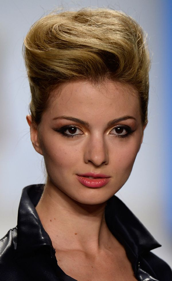 Pompadour Hairstyle Female
 17 Best images about hair on Pinterest