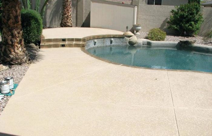 Pool Cool Deck Paint
 Patio Gardens Concrete Decking Cover Covers Awnings