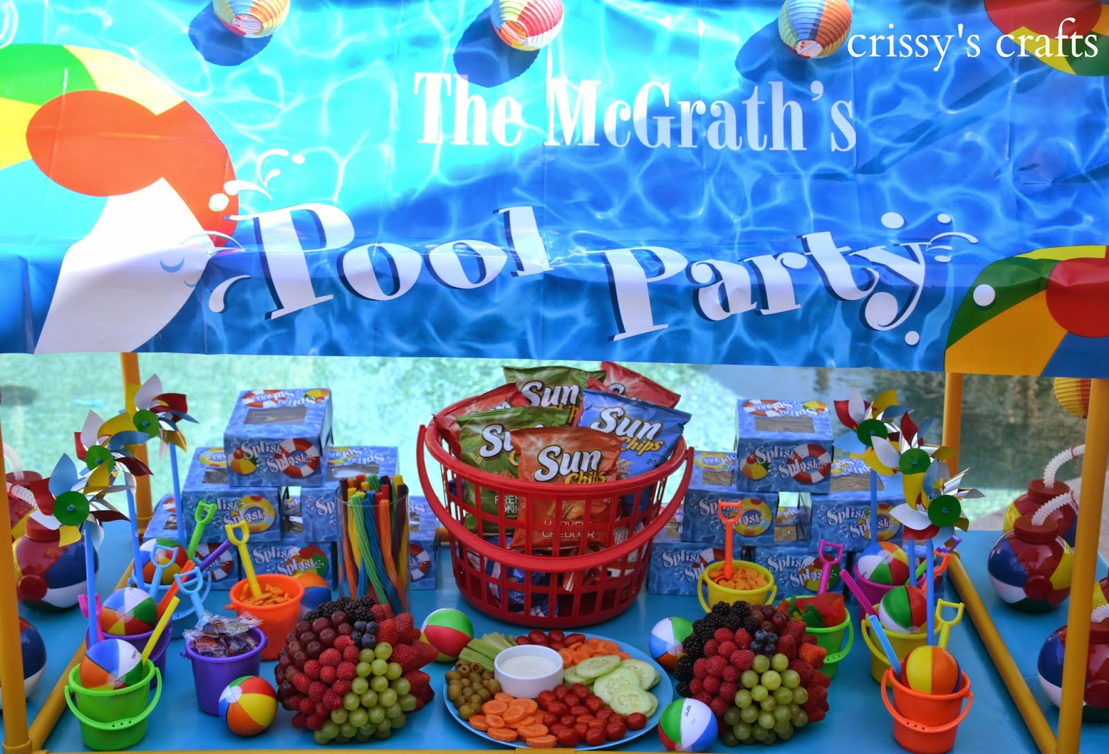 Pool Party Craft Ideas
 Crissy s Crafts Pool Party Summer 2014