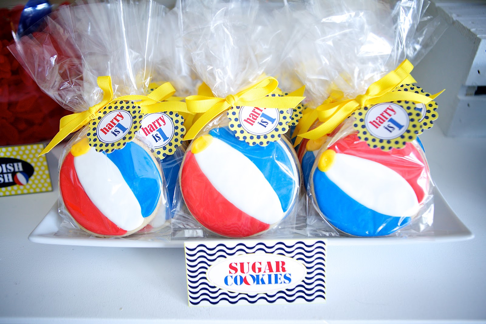 Pool Party Favors Ideas
 The Sugar Bee Bungalow Party Bee Client Feature Harry