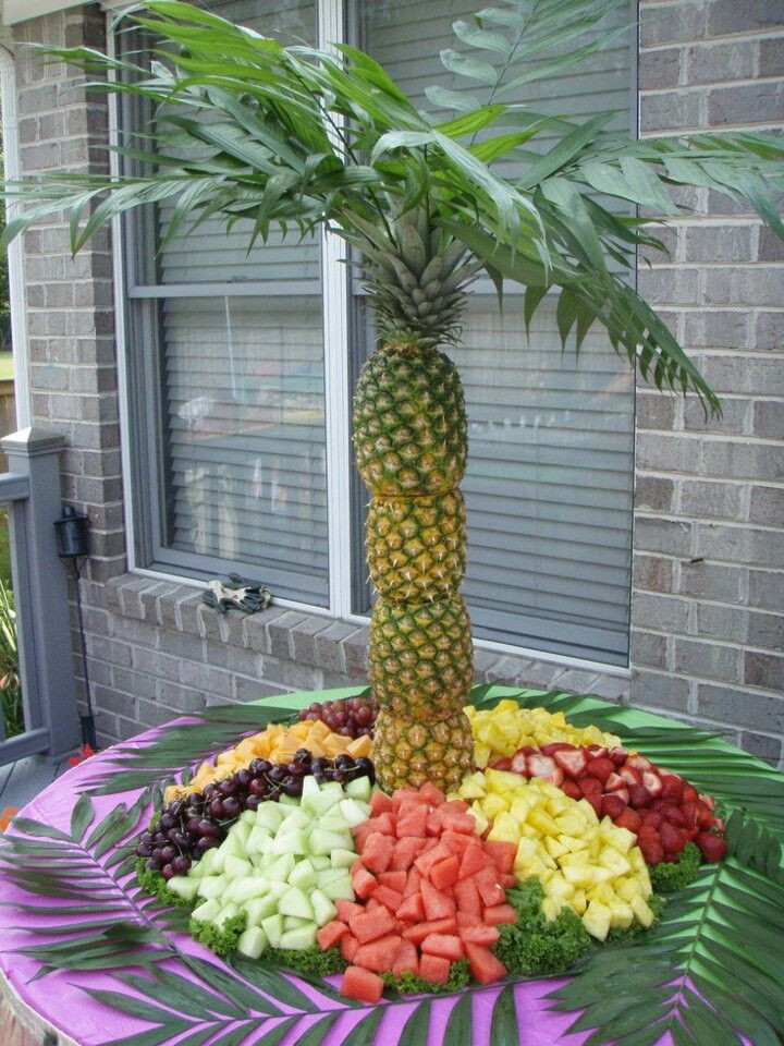 Pool Party Finger Food Ideas
 Beach pool party centerpiece