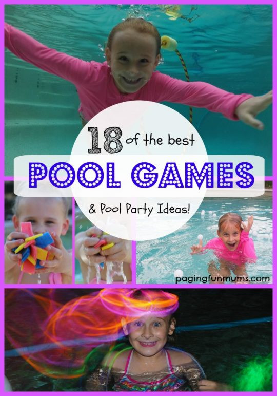 Pool Party Game Ideas Girls
 18 of the Best Swimming Pool Games Paging Fun Mums
