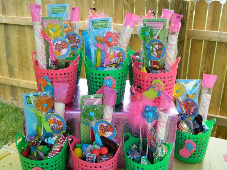 Pool Party Gift Bag Ideas
 pool party favors ideas