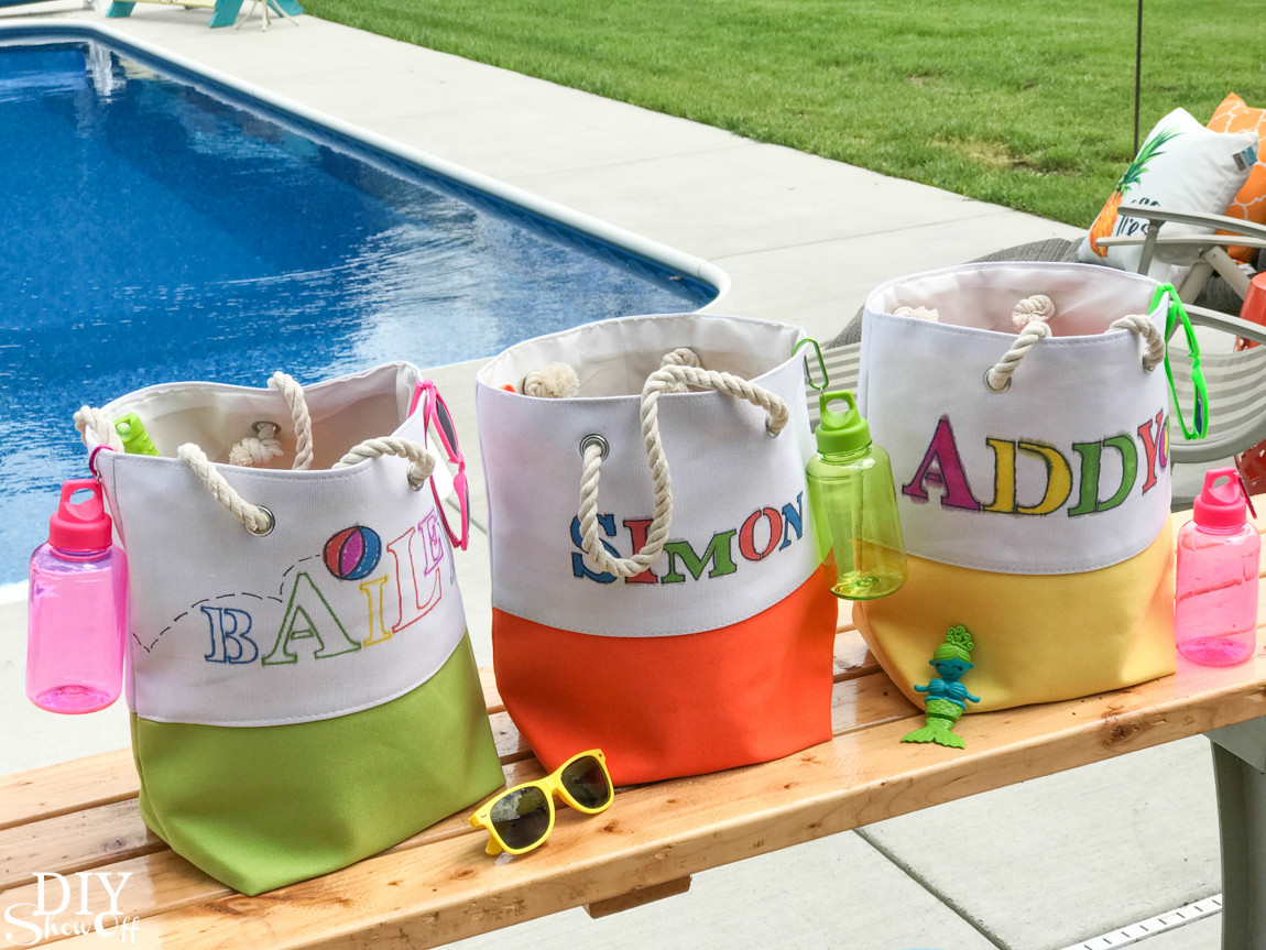 Pool Party Goody Bags Ideas
 DIY Holiday and Seasonal Ideas and TutorialsDIY Show f