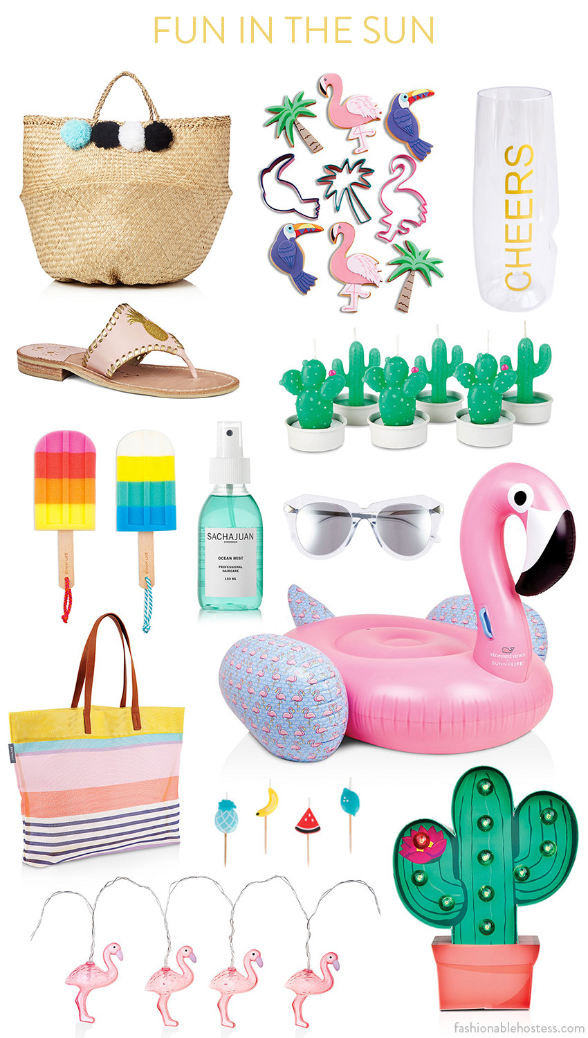 Pool Party Hostess Gift Ideas
 Host the Prettiest Pool Party