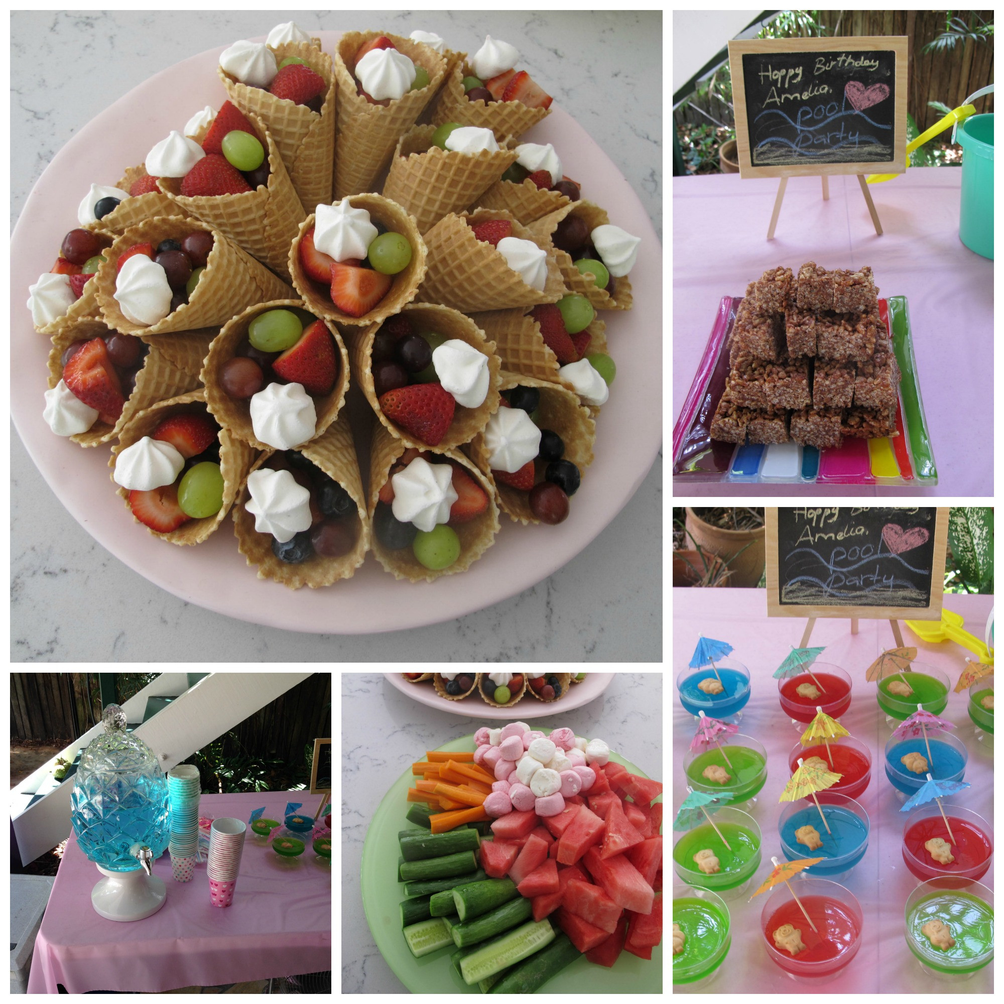 Pool Party Ideas For Food
 Birthday Pool Party Tips Tricks and Cake hint have