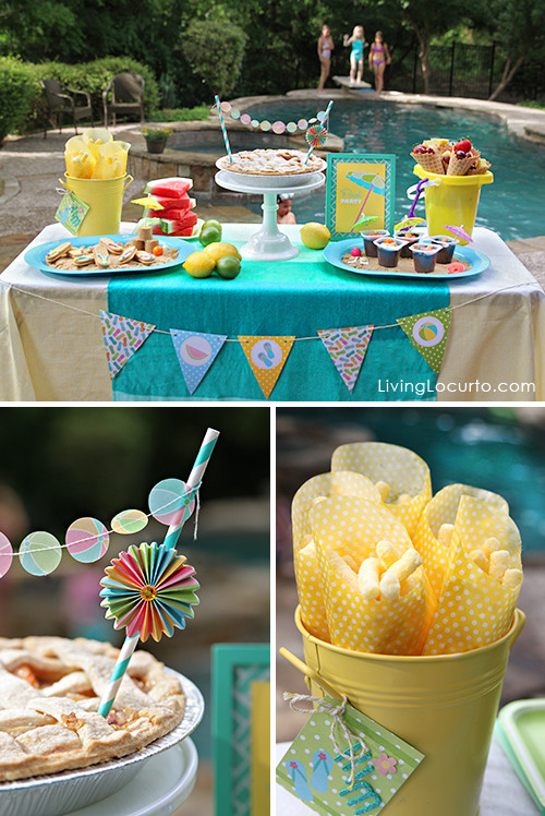 Pool Party Ideas For Food
 3 Simple graphy Styling Tips