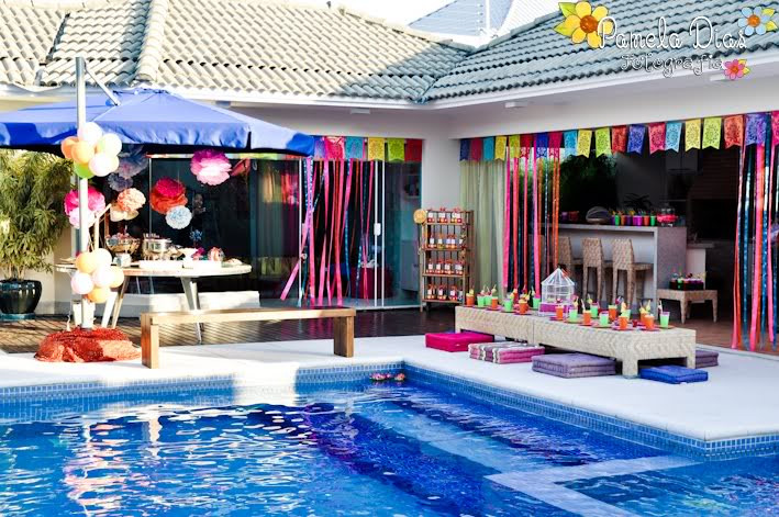 Pool Party Ideas For Girls
 Querida Madrinha