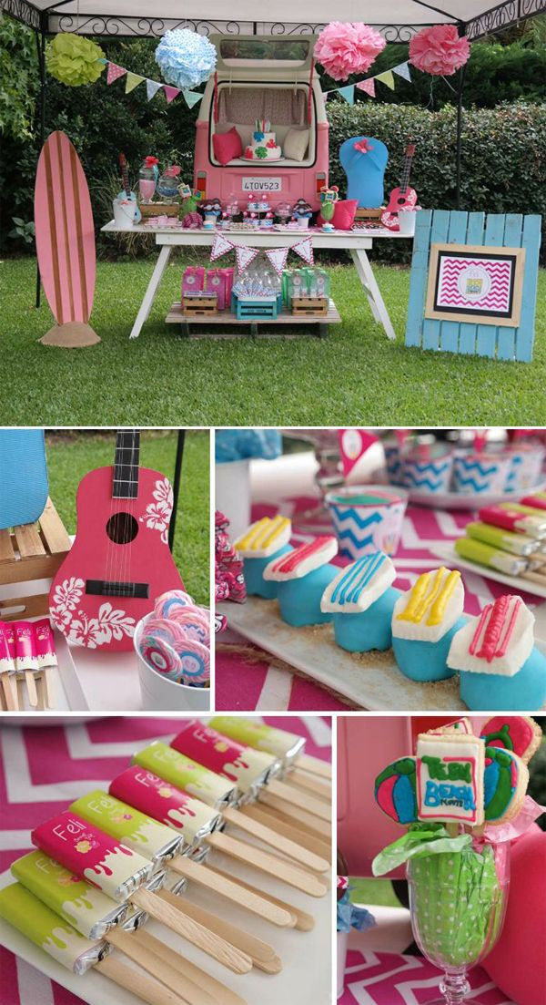 Pool Party Ideas For Tweens
 16 Teenage Girl Birthday Party Theme