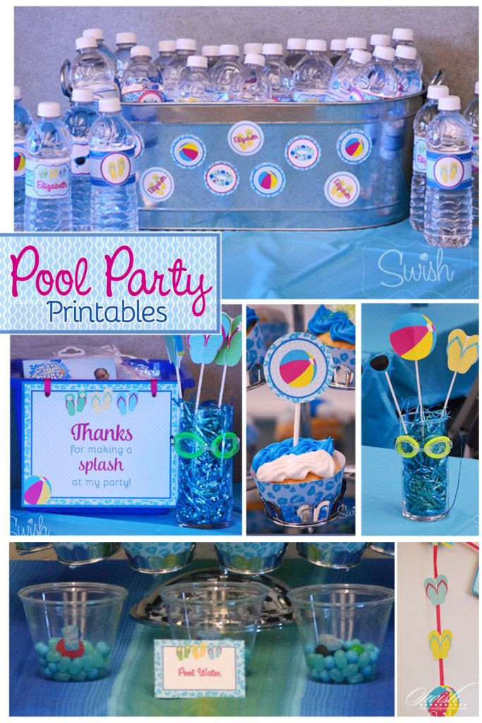 Pool Party Ideas For Tweens
 Summer Pool Party – Cheetah Tween Pool Party