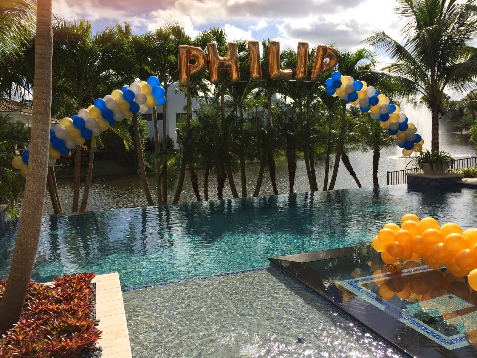 Pool Party Name Ideas
 DreamARK Events Blog First birthday party decorations