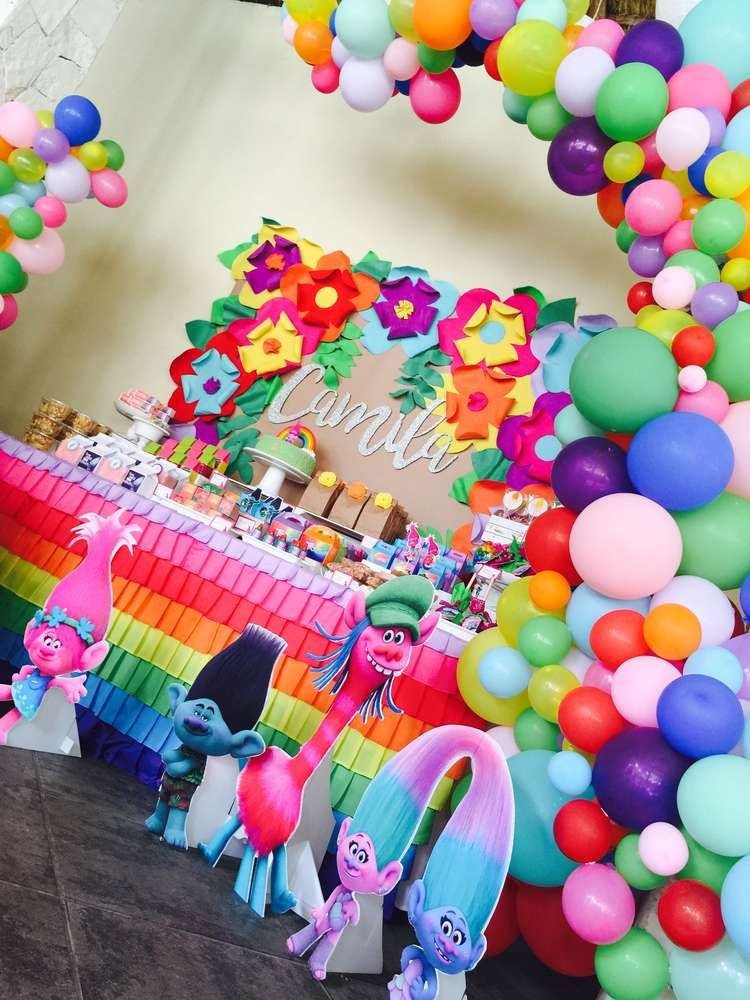 Poppy Troll Party Ideas
 Pin on Trolls Birthday Party Ideas