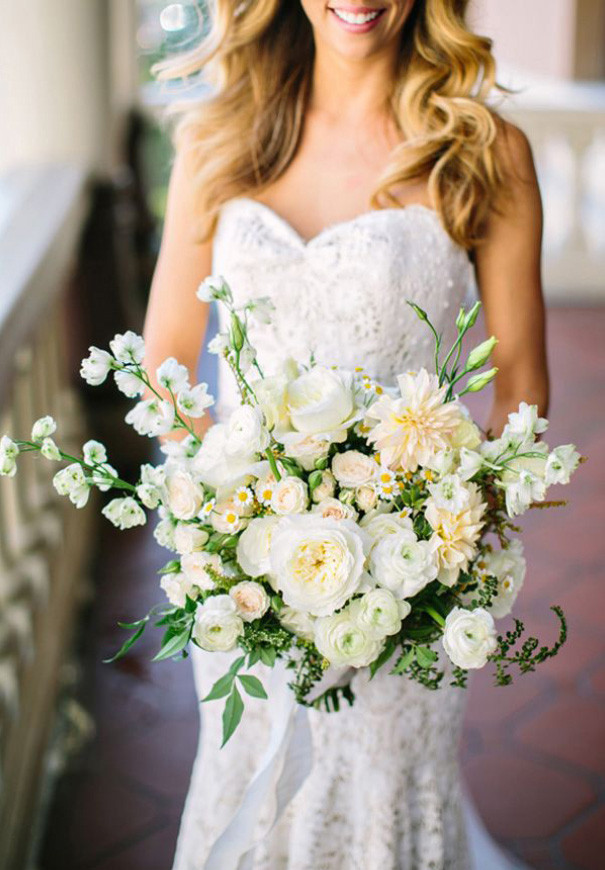 Popular Flowers For Weddings
 Hello May · BRIDAL BOUQUET INSPIRATION