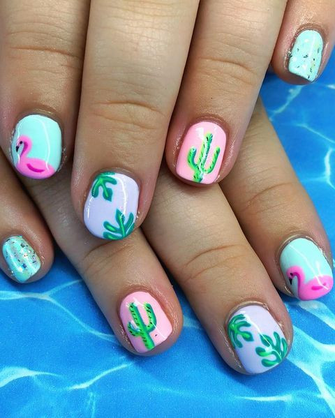 Popular Nail Styles
 30 Summer Nail Art for 2019 Best Nail Polish Designs for