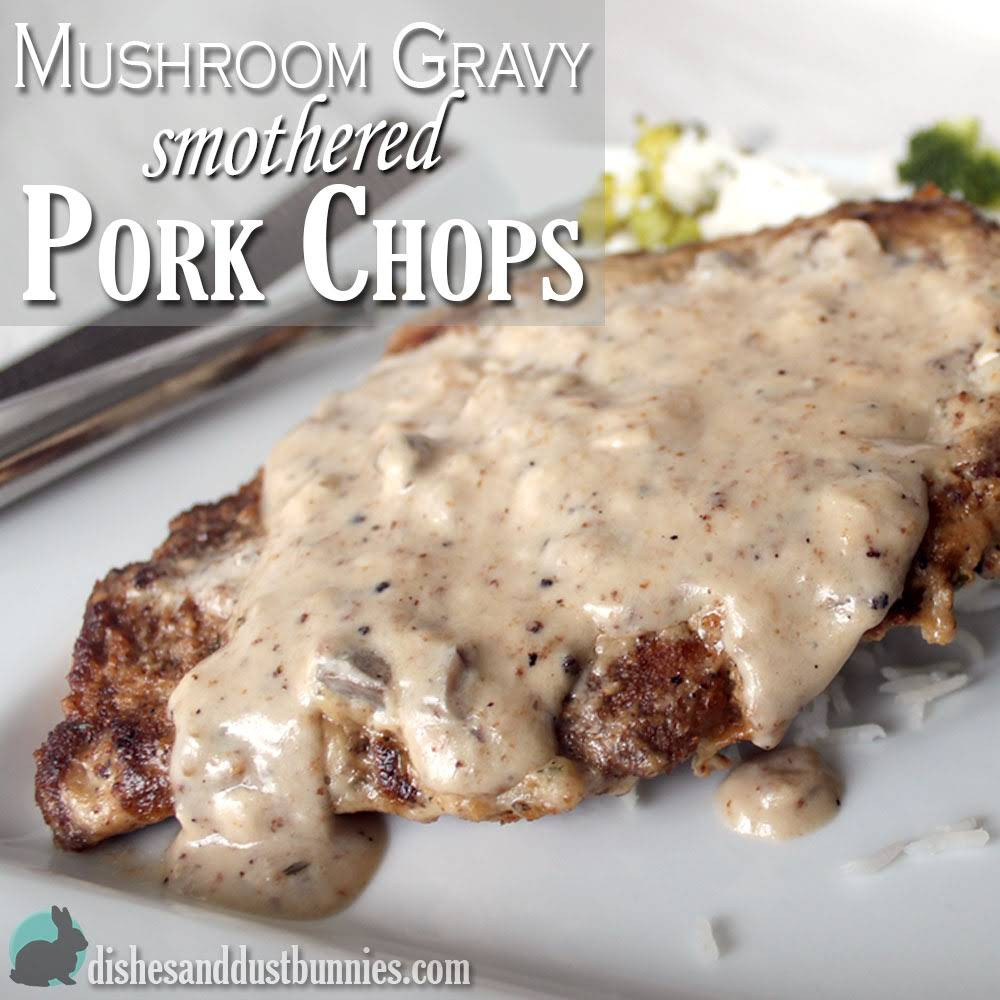Pork Chop And Mushroom Soup Recipes
 10 Best Baked Smothered Pork Chops With Cream Mushroom