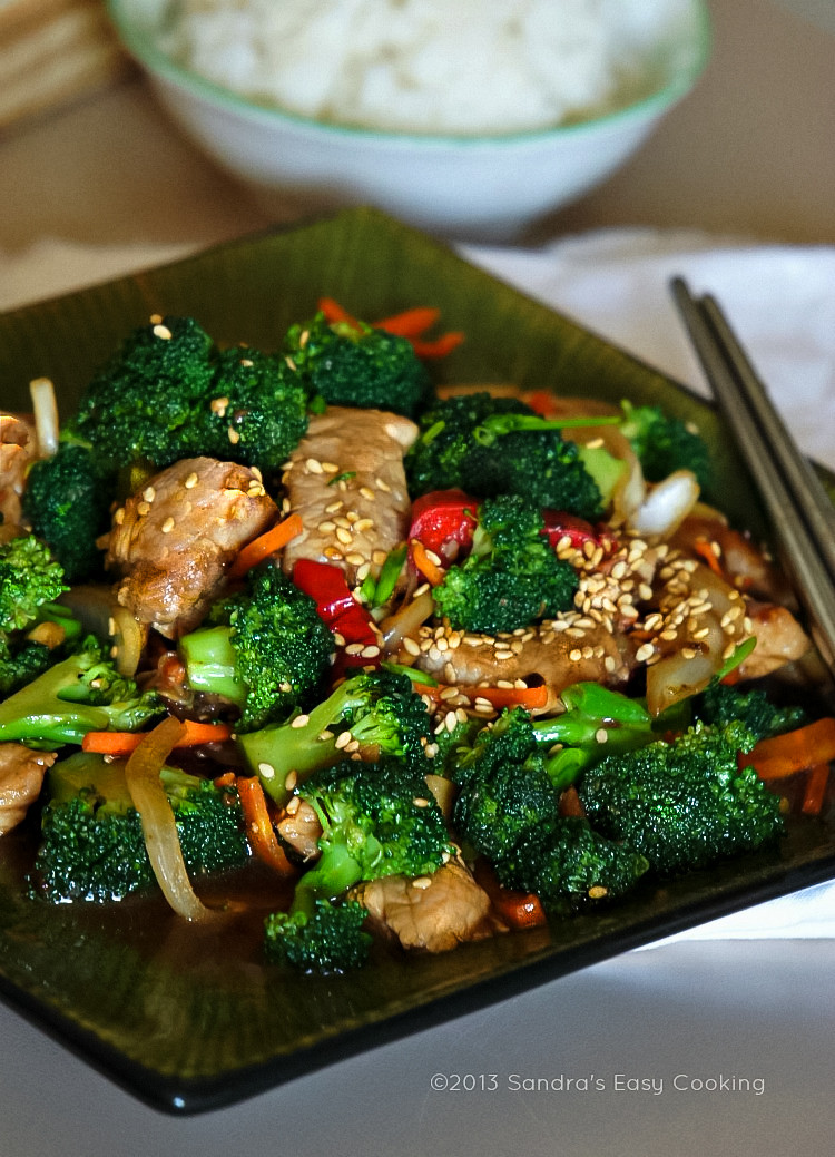 Pork Tenderloin Stir Fry Recipes
 Chinese Broccoli and Pork Tenderloin Stir Fry SANDRA S