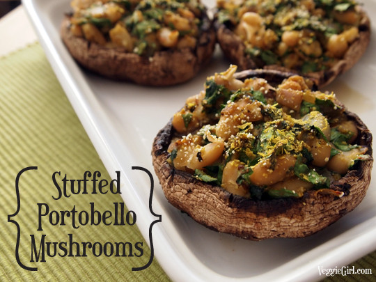 Portabella Mushroom Recipes Vegetarian
 holiday mushroom entree
