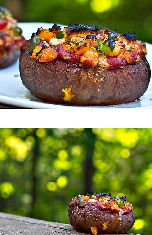 Portabella Mushroom Recipes Vegetarian
 stuffed portabella mushroom pizza vegan & gluten free