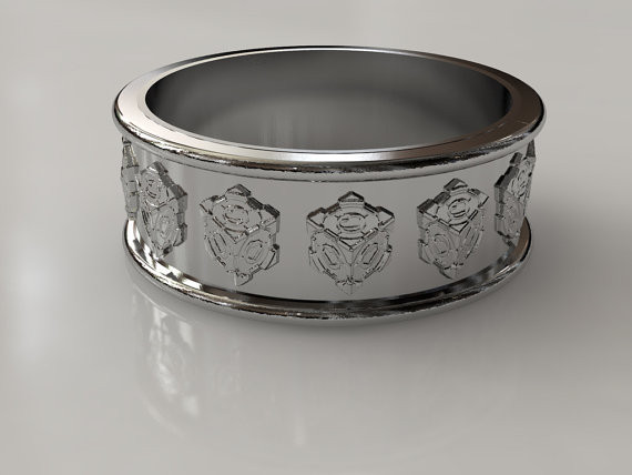 Portal Wedding Rings
 Sterling Silver Portal Rings