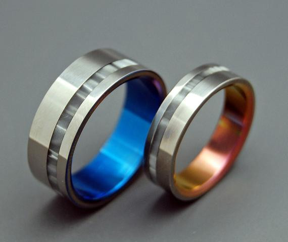Portal Wedding Rings
 Items similar to Wedding ring men’s ring women’s ring