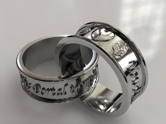 Portal Wedding Rings
 PwnLove Gaming Fashion Blog