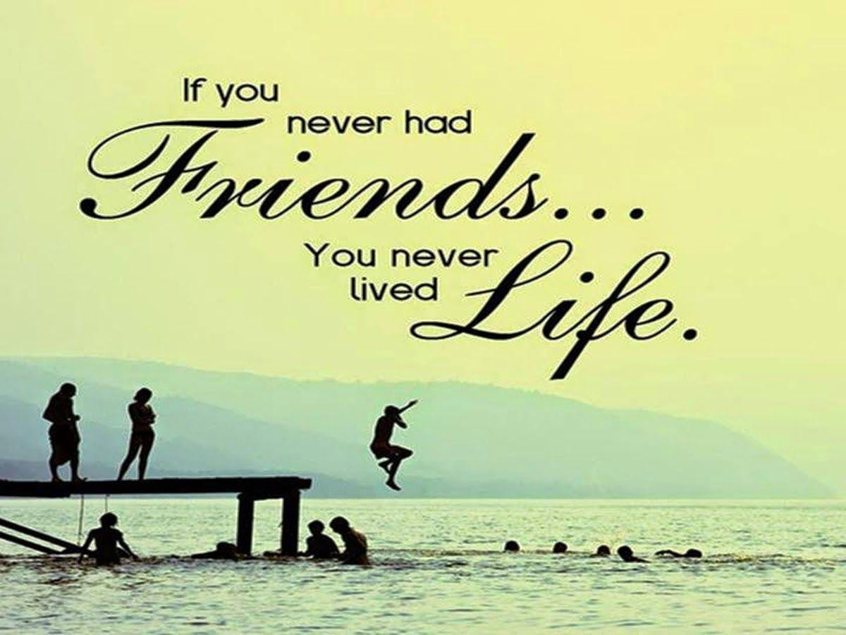 Positive Friend Quotes
 Friends Quotes Wallpapers Wallpaper Cave
